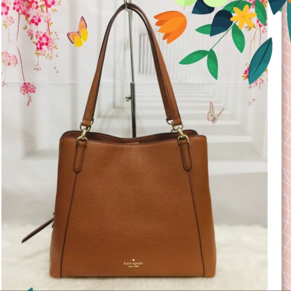 Nwt Kate Spade triple compartment shoulder bag… - Picture 10 of 10